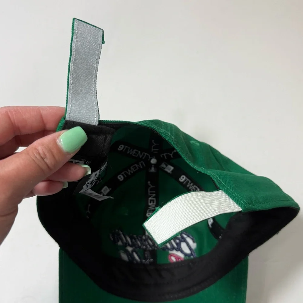 New Era Green Cap with Adjustable Strap